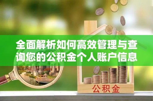 营口全面解析如何高效管理与查询您的公积金个人账户信息